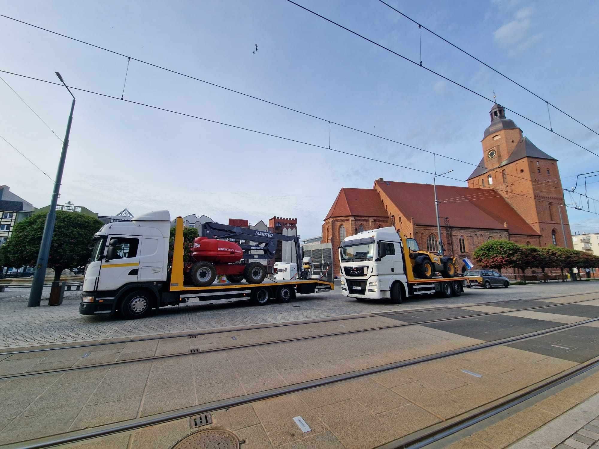 Wynajem ładowarki teleskopowej JCB, minikoparka JCB Manitou