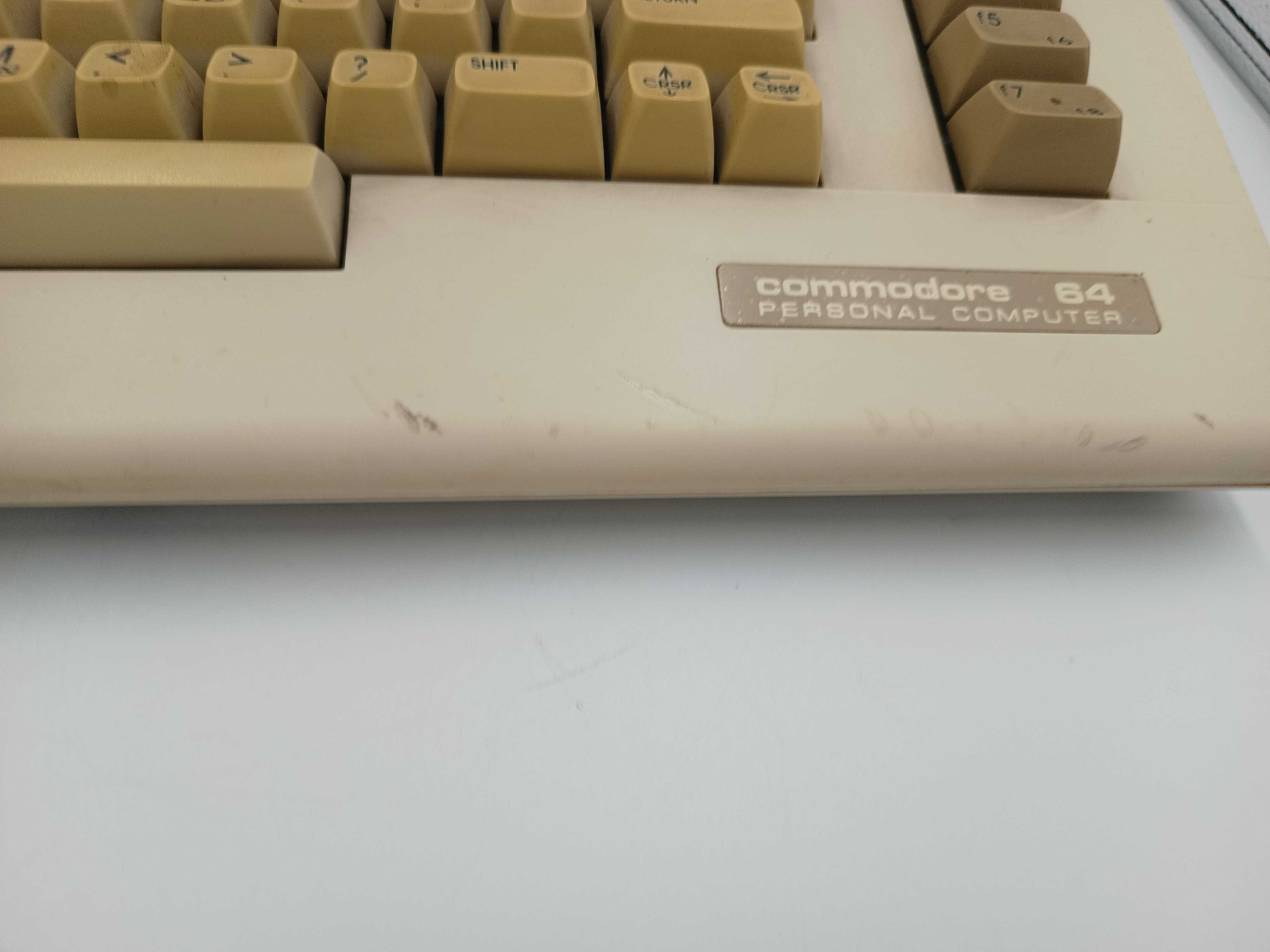 Retro komputer Commodore 64 C64 + magnetofon zasilacz sprawny