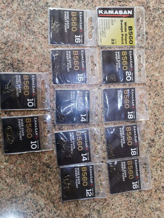 Haczyki kamasan b560