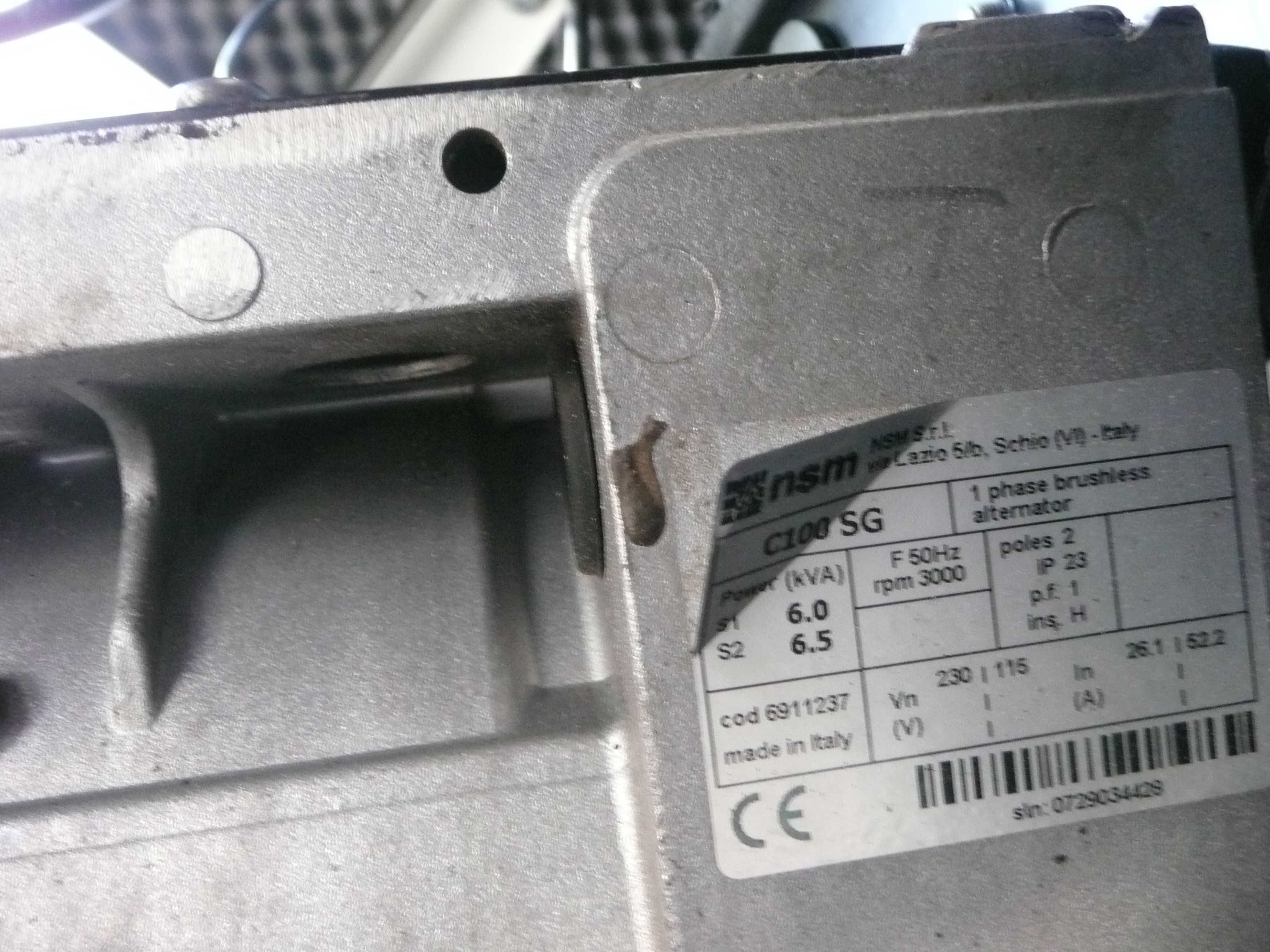 Agregat prądotwórczy SSD 6000 STEPHIL PRAMAC    6 KW