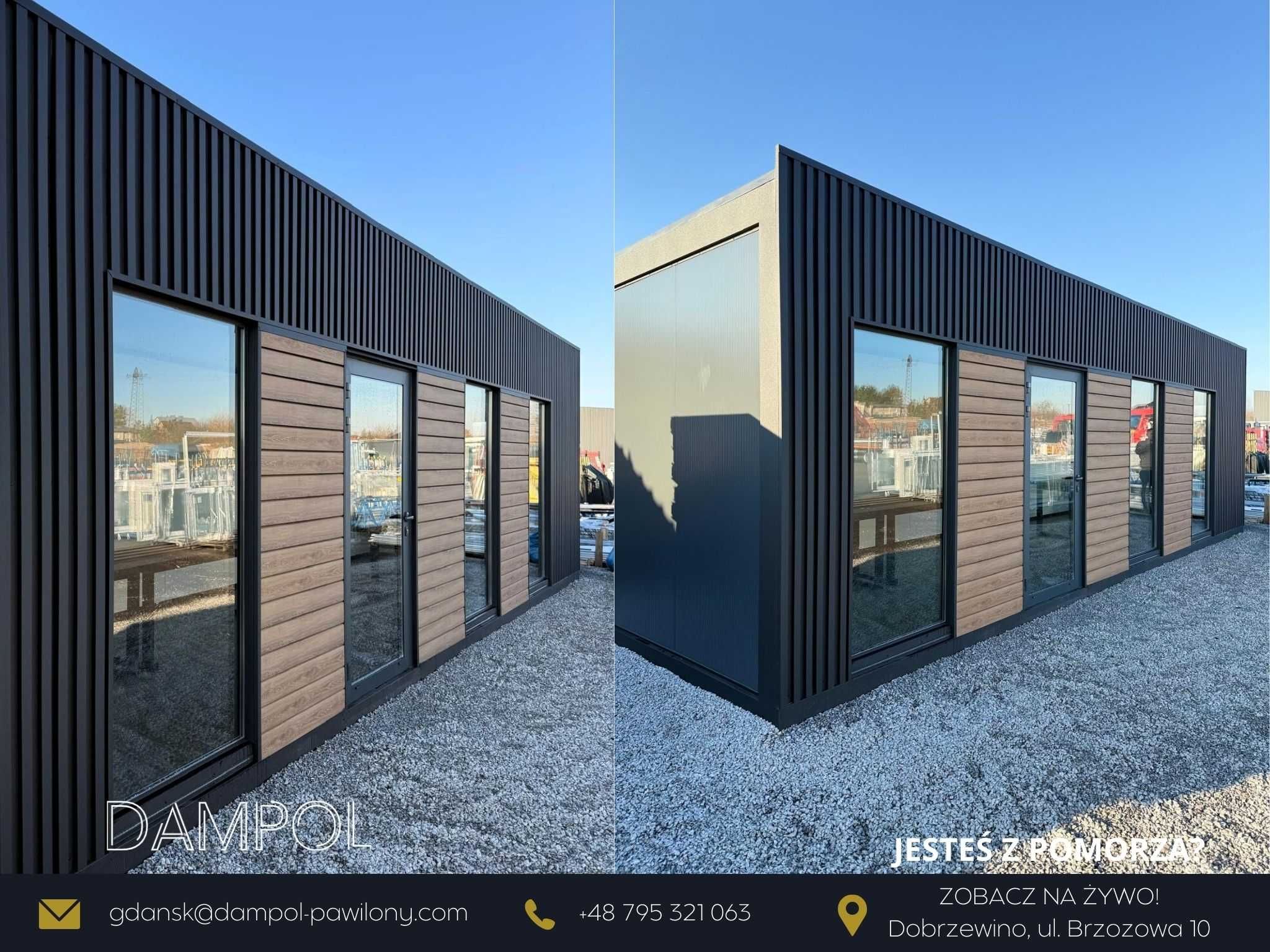 pawilon biurowy 9x3/ domek letniskowy, całoroczny 27m2/ handlowy