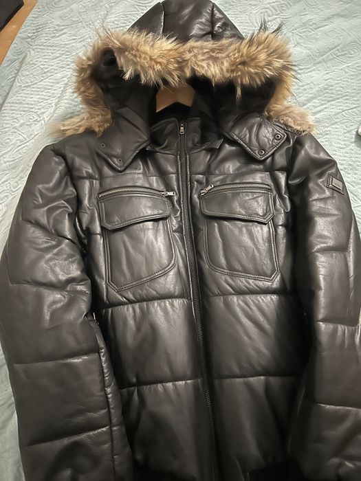 Шкіряна куртка чоловіча,зимова.Otto Kern оригінал