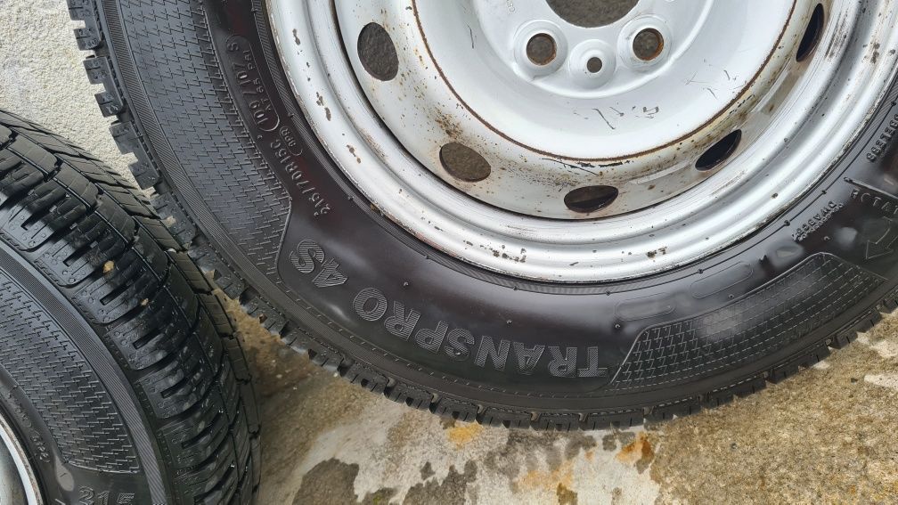 Колеса взборі 215/70/R15C Kleber transpro4s (Boxer,Ducato,Jumper)2022р