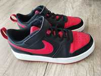 Czarno czerwone Nike court borough
