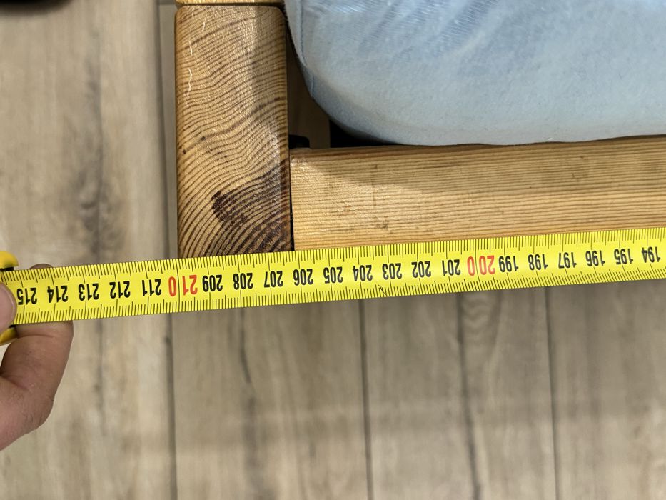 Łóżko drewniane 200x180 solidnie wykonane