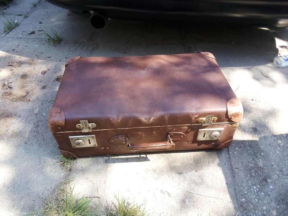 Walizki retro PRL vintage