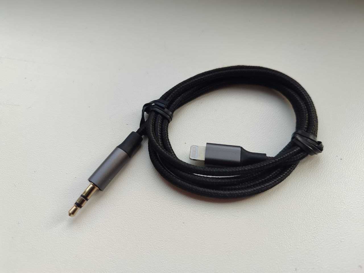 Кабель AUX Proove SoundTrack Lightning to 3.5 мм 1 м Black