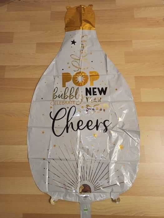 Огромный воздушный шар Бутылка шампанского Фужер Бриллиантовое кольцо