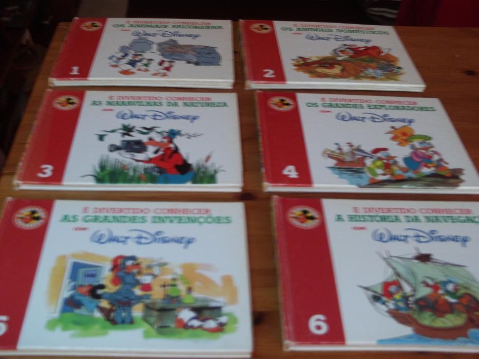 15 livros Walt Disney É divertido conhecer