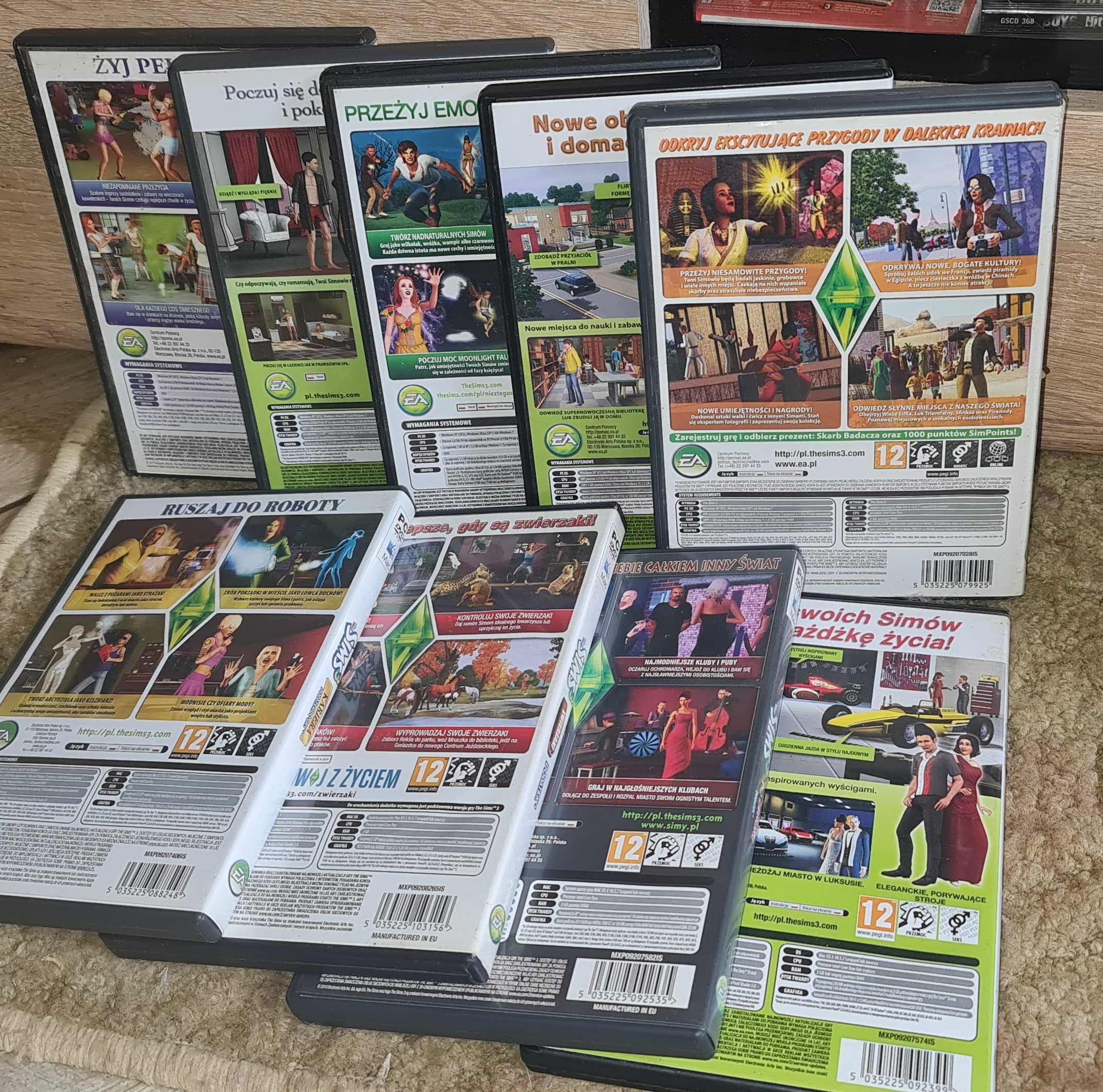 The SIMS 3 Zestaw 9 DODATKÓW PC / PL