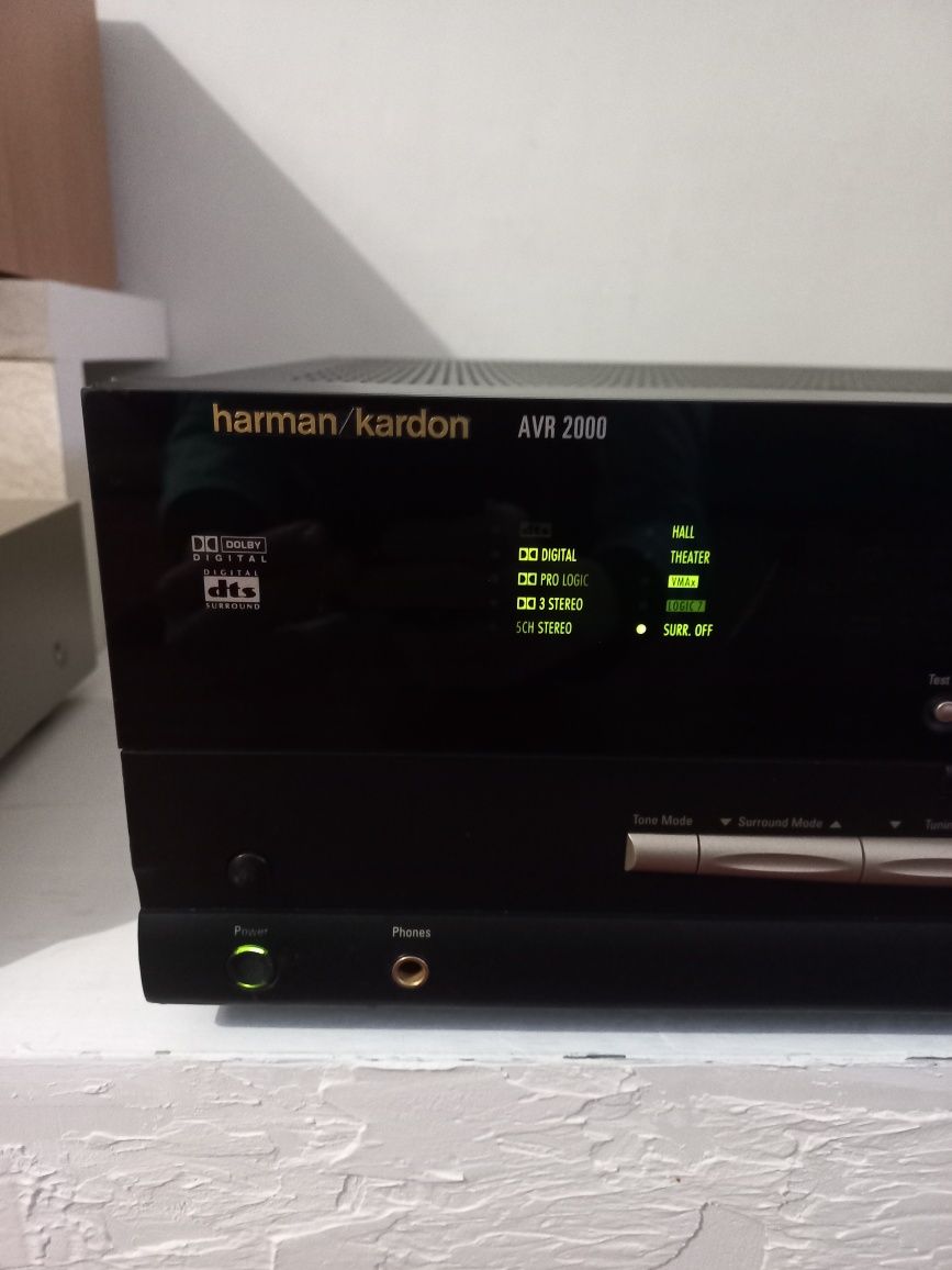 Ресивер 5.1 Harman Kardon avr 2000  5×45вт 8ом