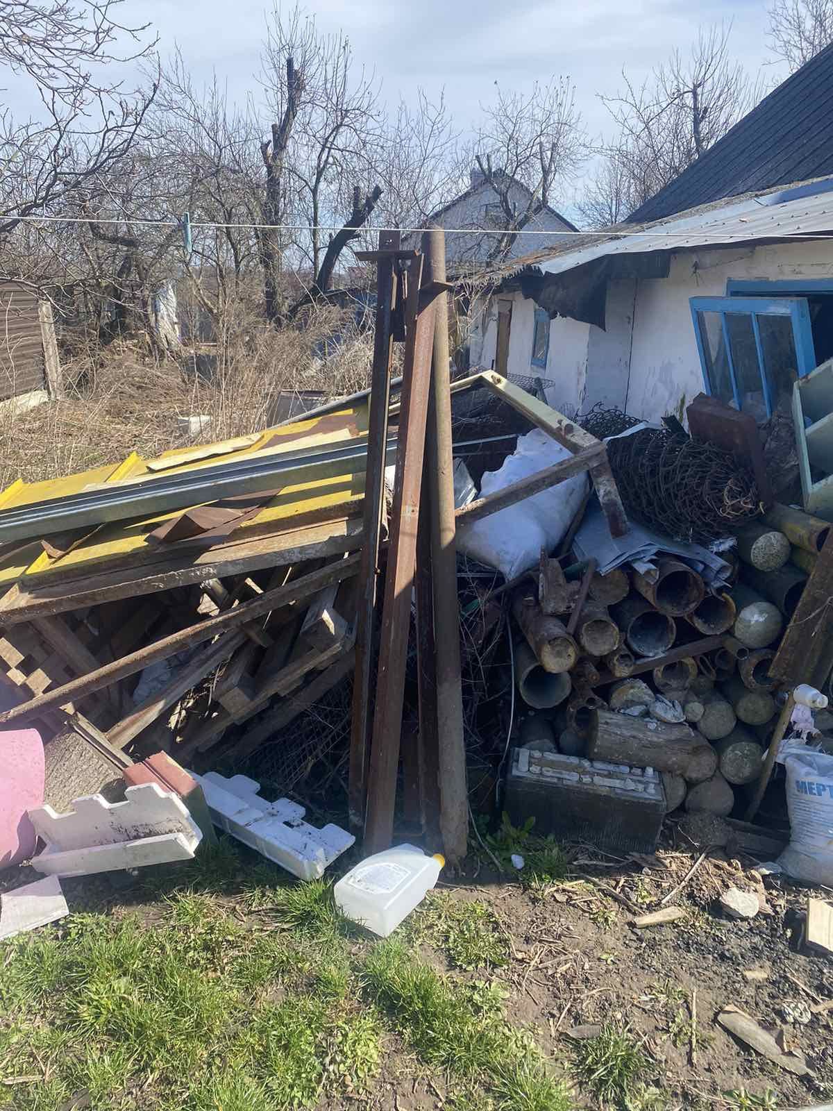 Вивіз металобрухту з під вашого будинку