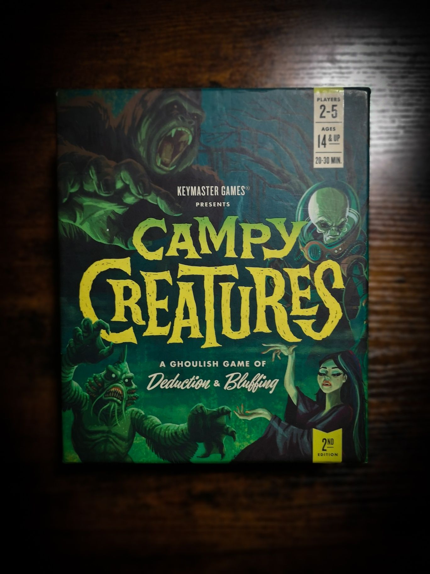 Campy Creatures gra planszowa karciana