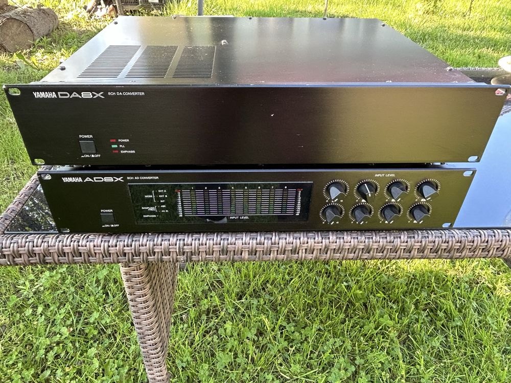 DAC R2R Yamaha DA8X Burr Brown PCM63P-KY 8szt + ADC Yamaha AD8X