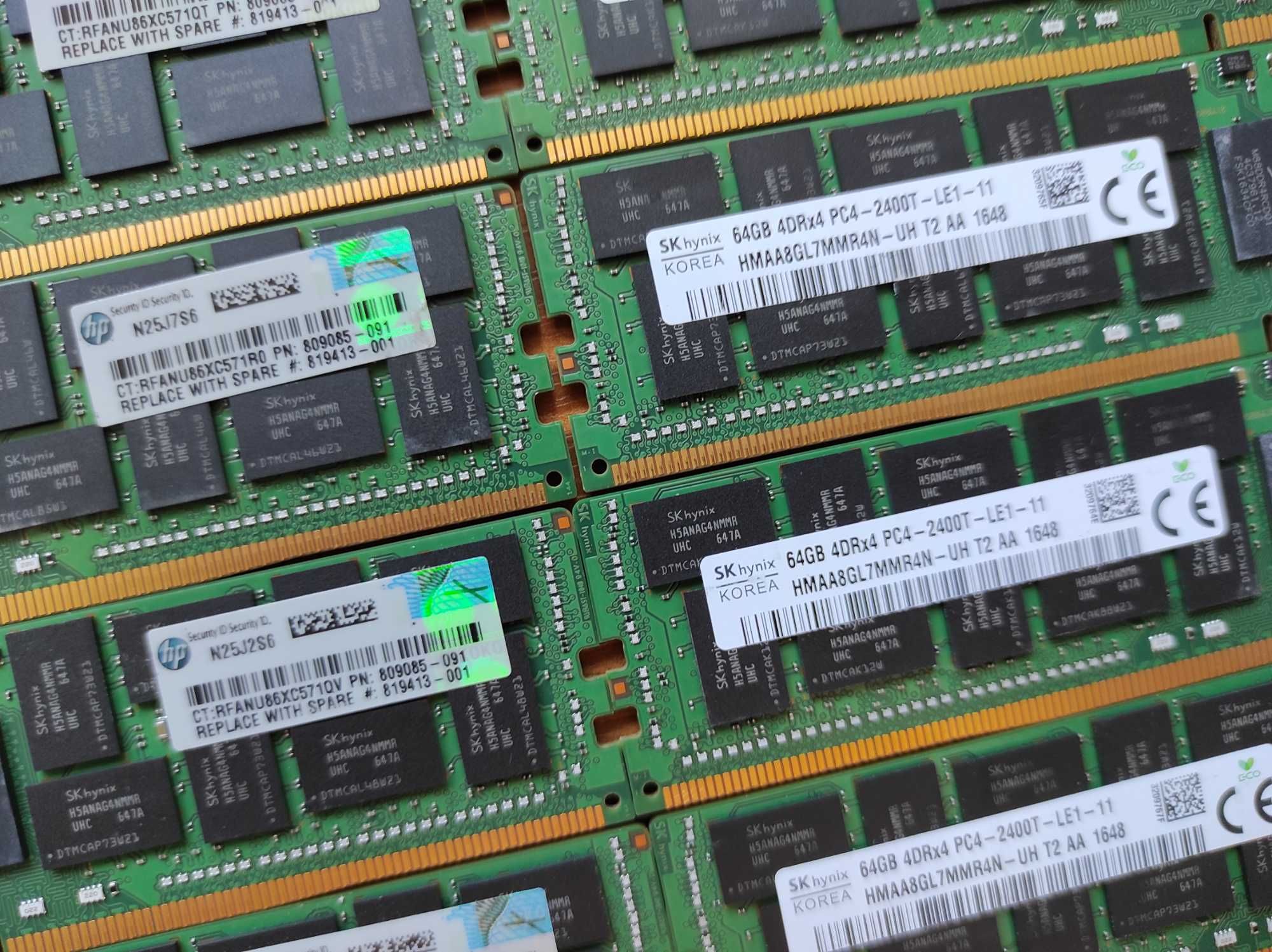 SK hynix 64GB ECC DDR4 2400 PC4-19200 Reg серверная