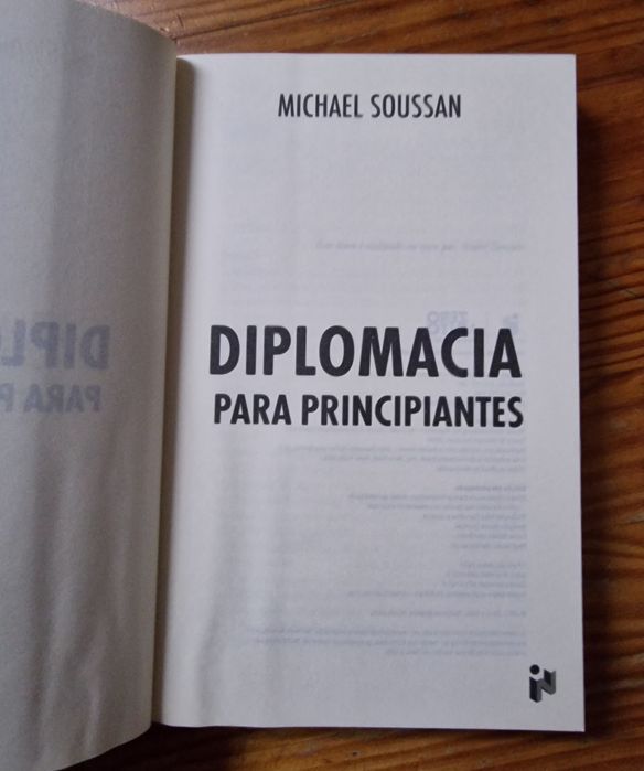 Diplomacia para Principiantes de Michael Soussan 1ªEdição em Português