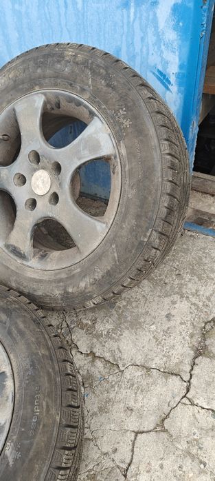 Диски r15 5/114.3 с зимними шинами