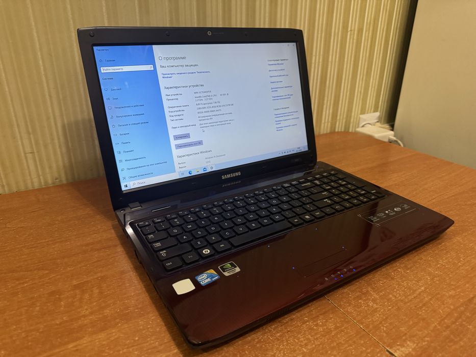 Ноутбук Samsung R580 core i5 NVIDIA GeForce GT 330M