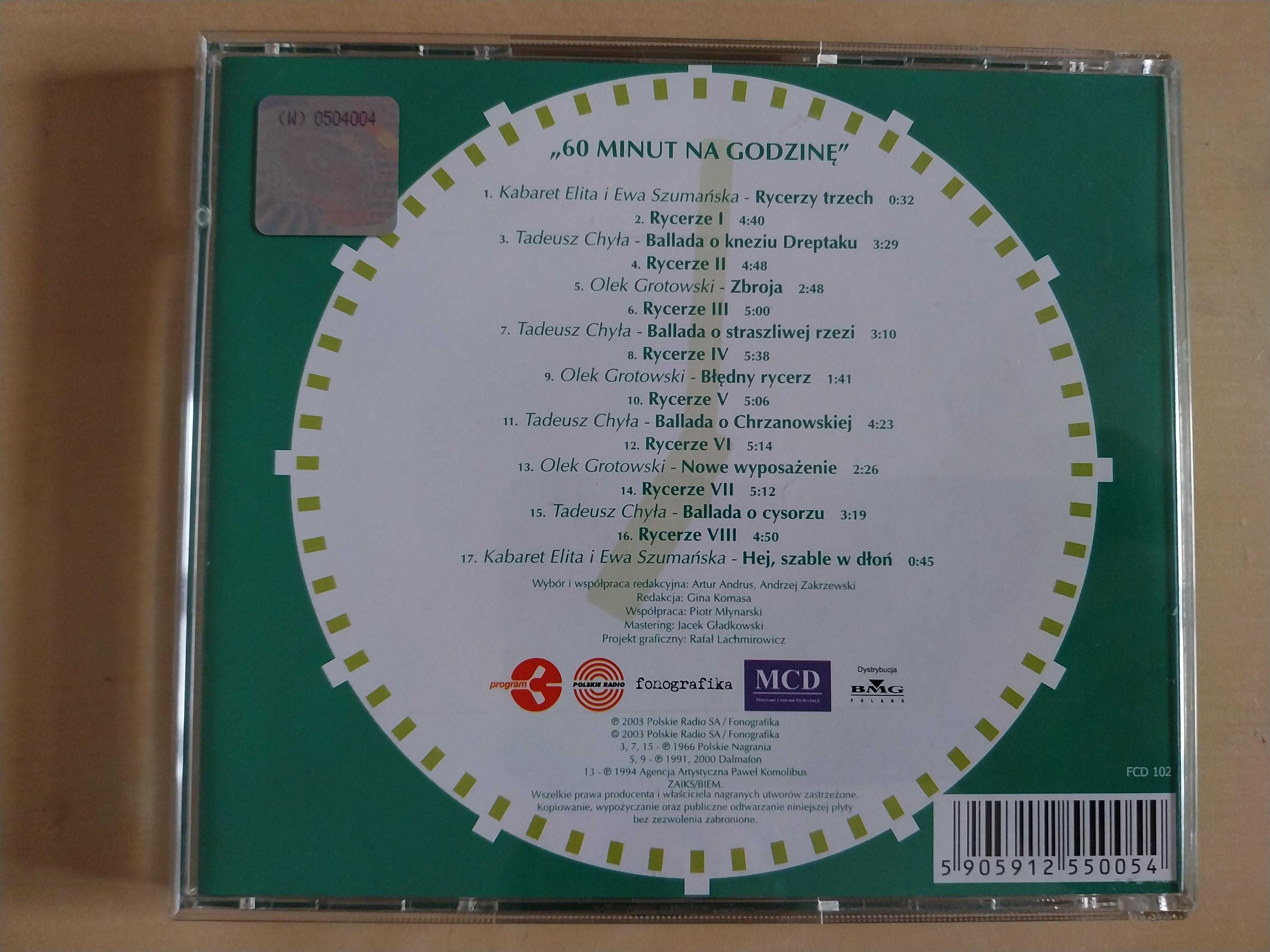 60 minut na godzinę – Rycerze Andrzeja Waligórskiego CD