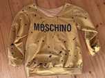 Musztardowa bluza Moschino