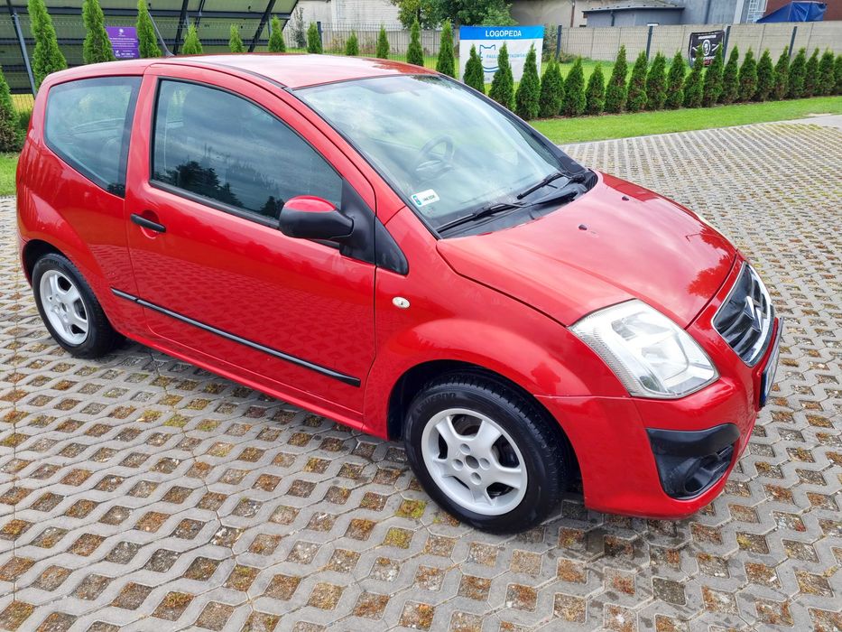 CITROEN C2 1.1 2009 LIFT 179t km - Zadbany, Zarejestrowany, Bez Rdzy !