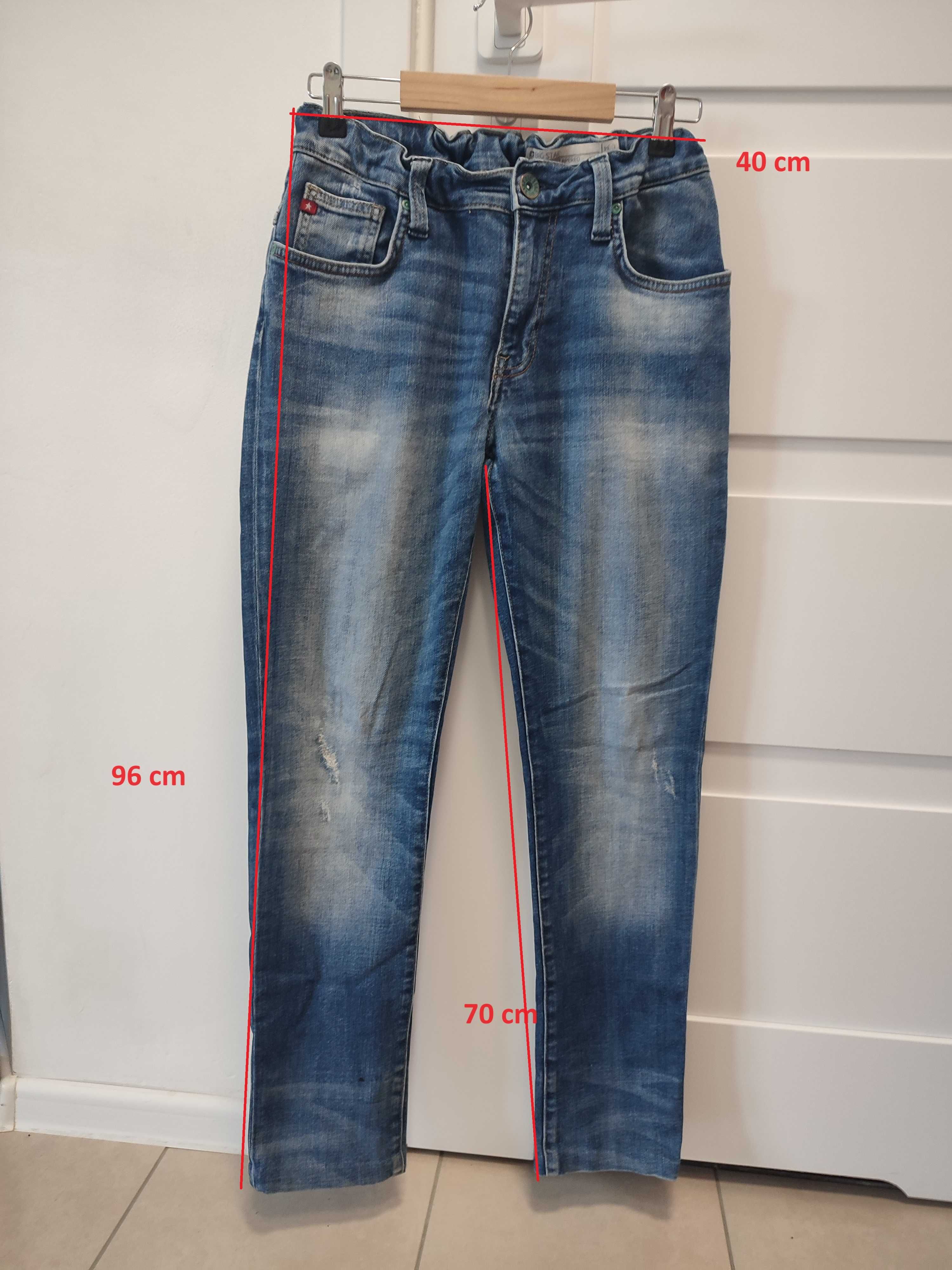 Jeansy BigStar rozmiar M fit slim leg tappered