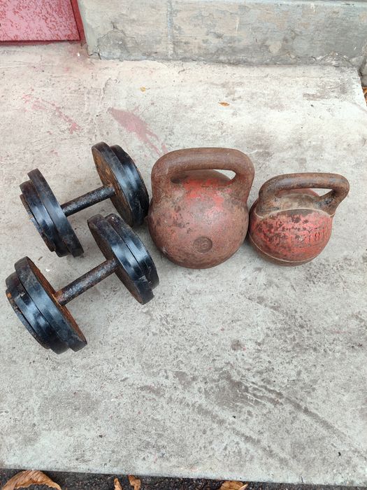 Гирі гантелі по 16 кг