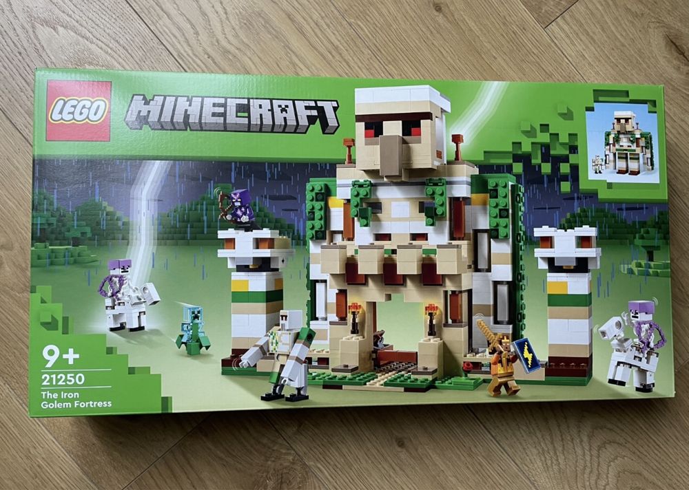 NOWE!! Lego MINECRAFT 21250 Forteca żelaznego golema