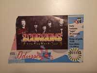 Bilet kolekcjonerski Scorpions 1993 Face the Heat Tour