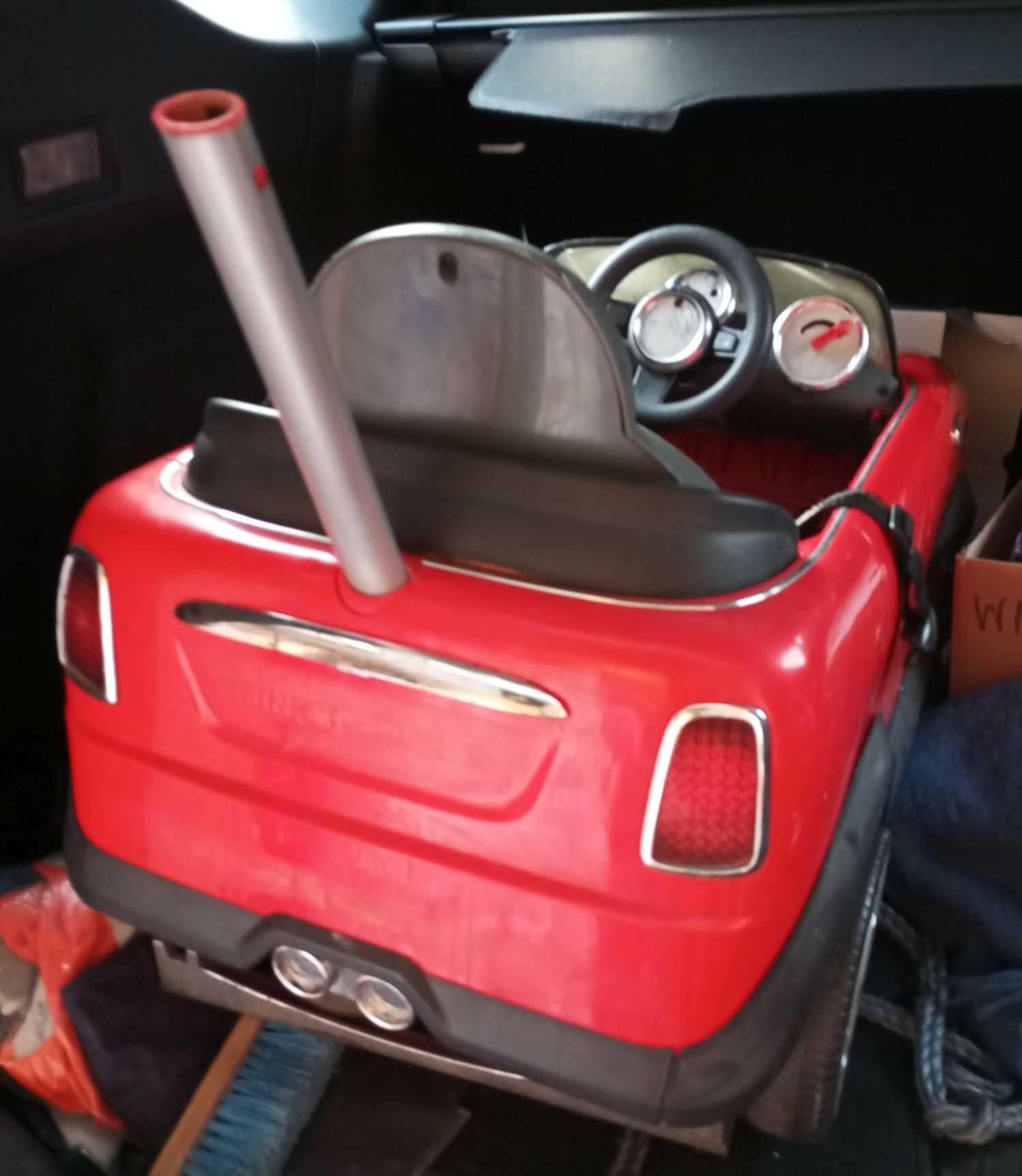 samochód dla małego dziecka Mini Cooper pchacz używany