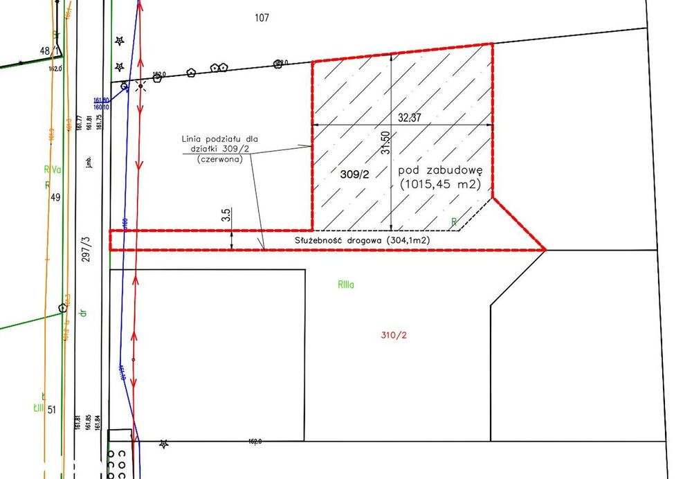 Działka WZ / Karcze / k Zbuczyna