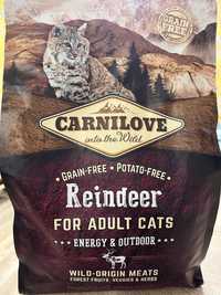 Сухой корм для котов Carnilove Cat Reindeer Energy & Outdoors