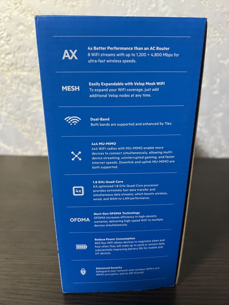 Роутер/Маршрутизатор Linksys MR9600 AX6000 WIFI 6
