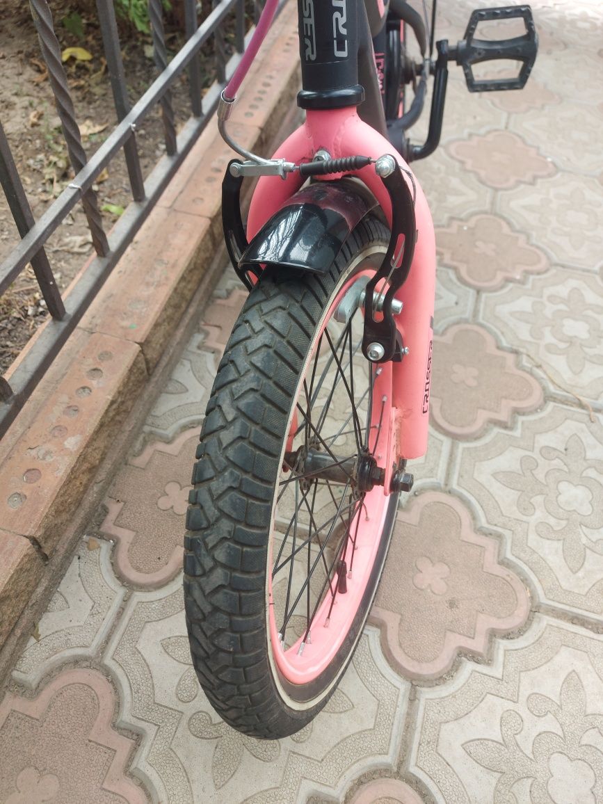 Велосипед Crosser 16" Rocky Black / Pink