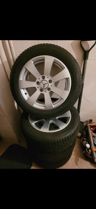 Alufelgi mercedes 16cali, koła zimowe, felgi,opony zimowe