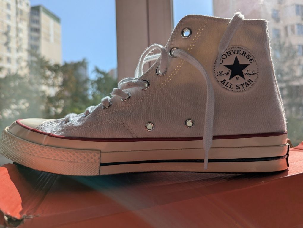Кеди Converse CHUCK 70 HI WHITE