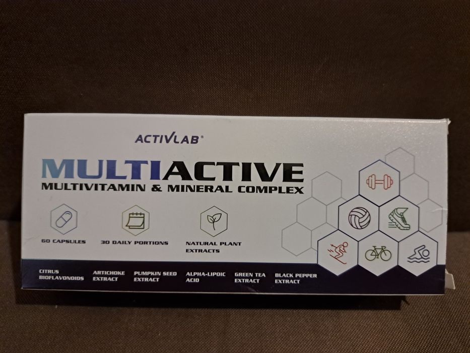 Activlab Multiactive witaminy i minerały 60 kapsułek