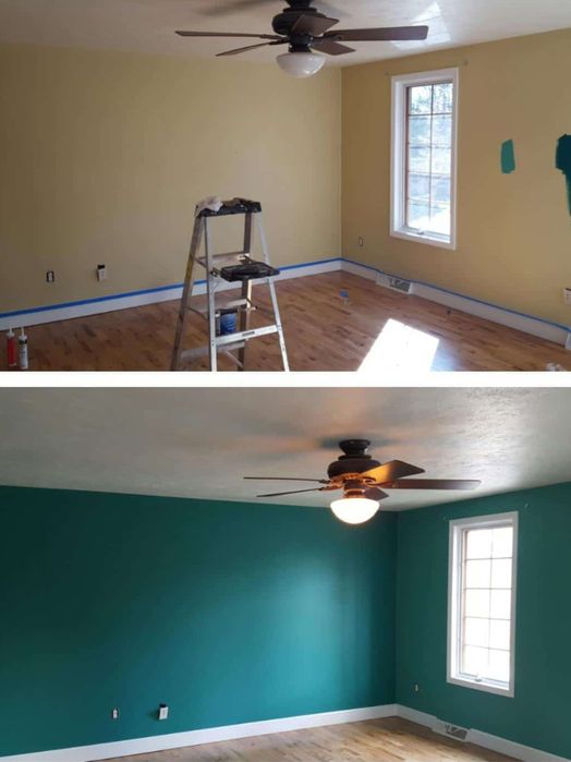 Pinturas/Roçar ervas/Lavagem de telhados 12,5€/20€h