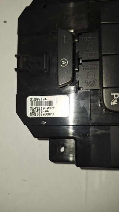 Consola de chauffage Volvo V40 2014