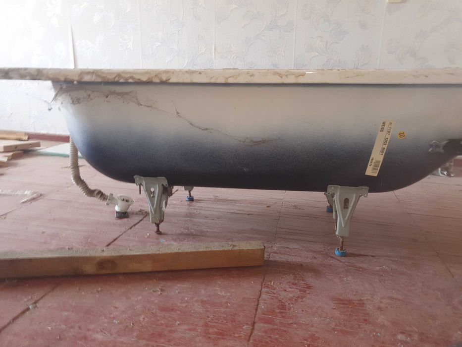 Емальована ванна 160х70