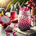 Bubble Tea інгредієнти, кульки, сиропи, трубочки, стакани, пюре