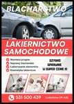 Naprawy blacharsko lakiernicze