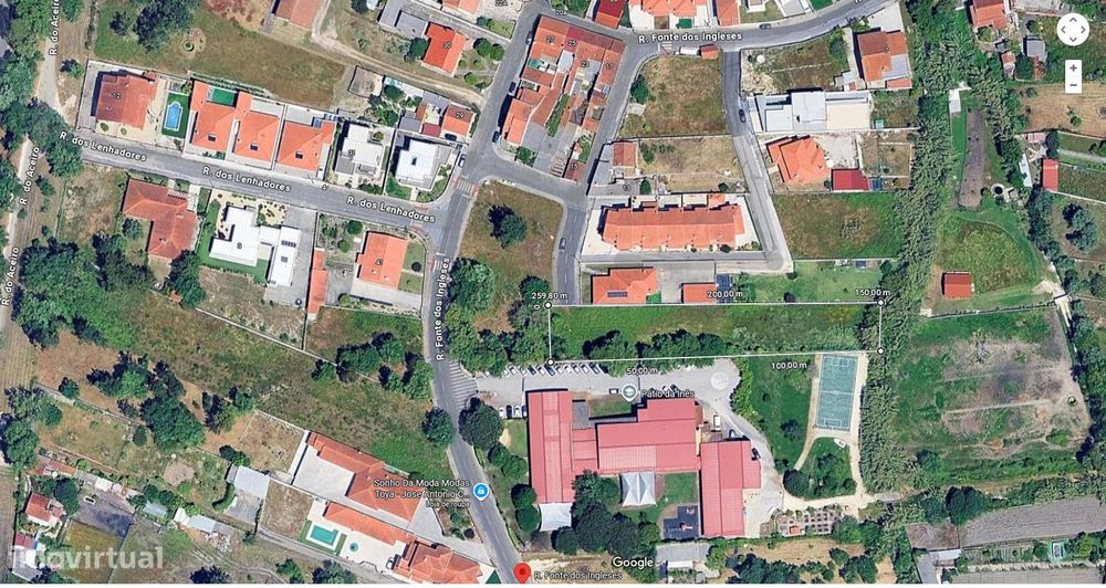 Terreno urbano, 2000m2 de área, em Forno da Telha-MARINHA GRANDE