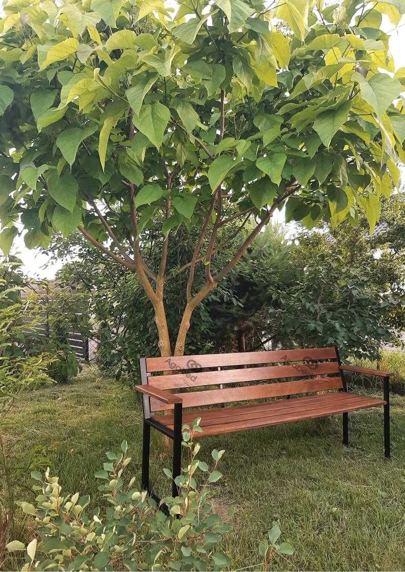 Ławka ogrodowa w stylu loftowym