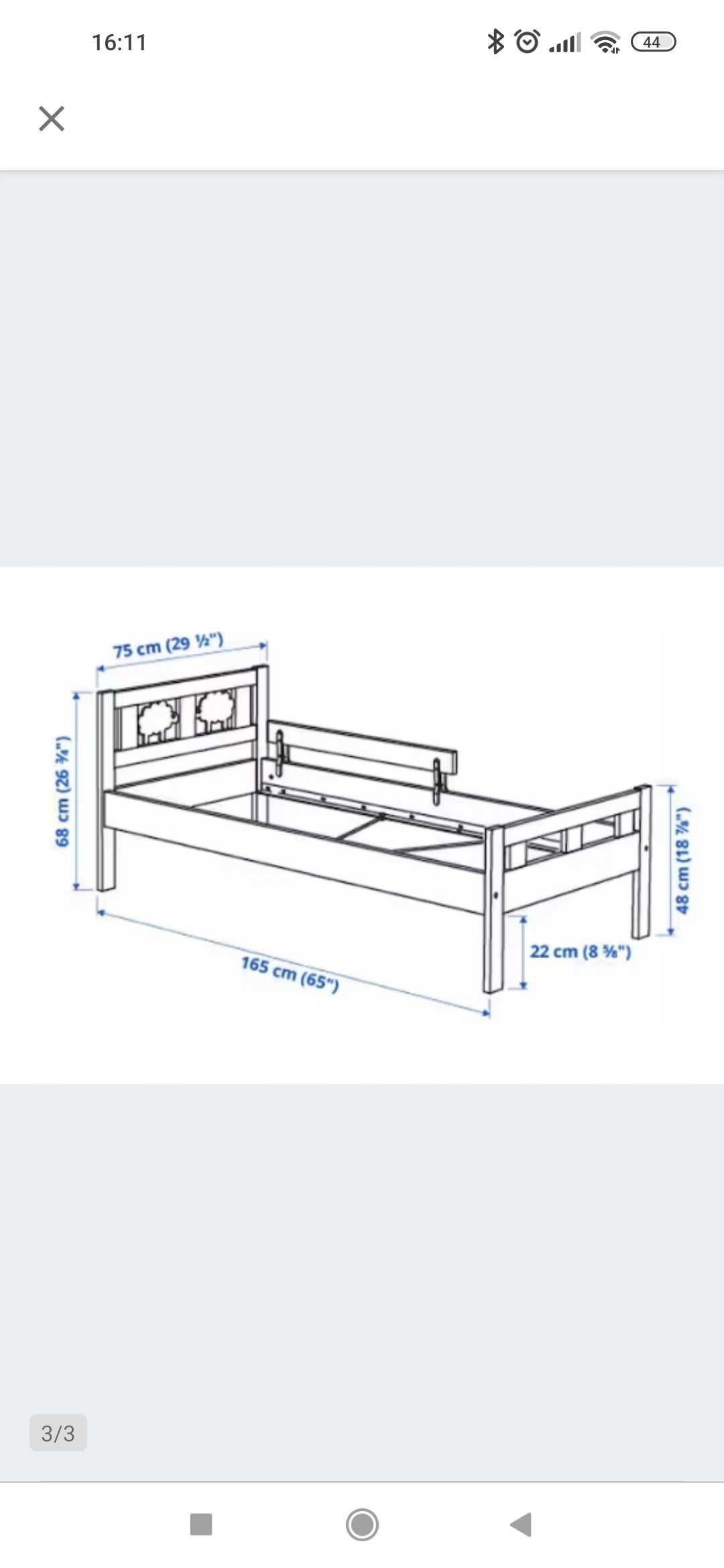 Oddam łóżko z Ikea