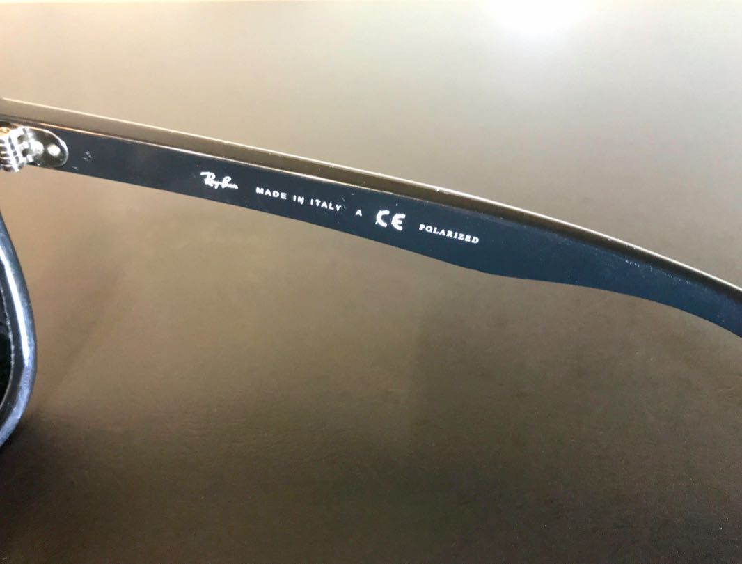 óculos polarizados originais Ray Ban (novos)