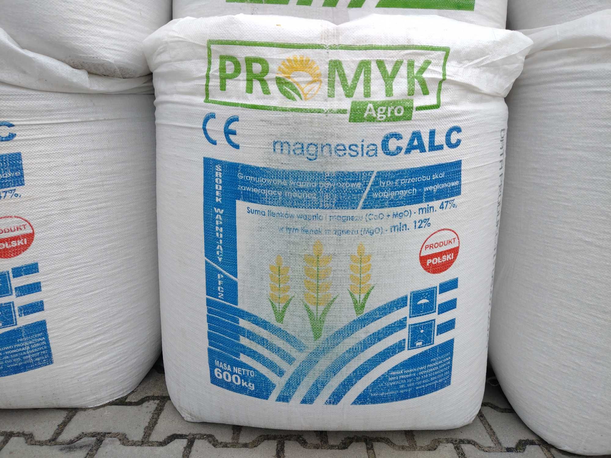 Wapno nawozowe węglanowe z magnezem Magnesia Calc Promyk