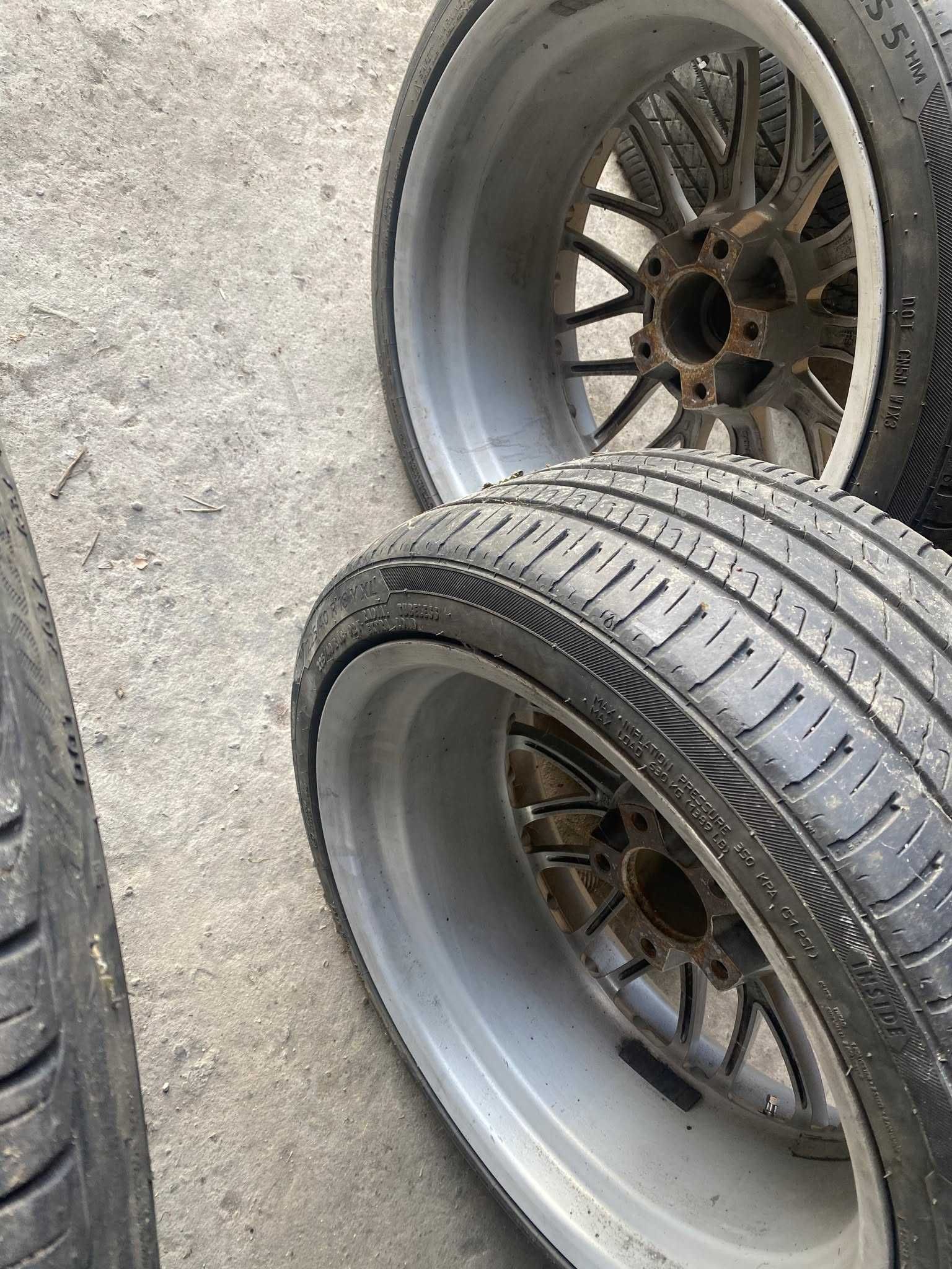 Felgi(rant) z oponami do BMW 5X120 18cali 8J i 9J (E46, E39)