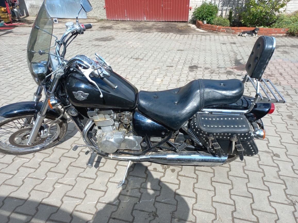Kawasaki EN 500C możliwa zamiana na przyczepę kampingowa.