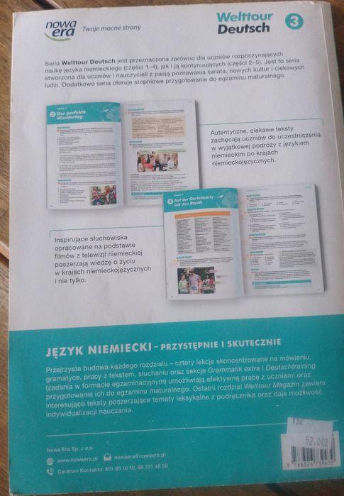 Welttour Deutsch 3 podręcznik